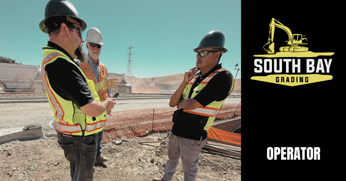 South Bay Grading SBG Operator Badge