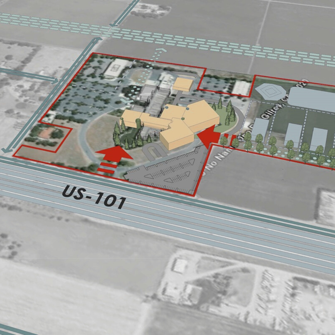 South Bay Grading SBG Projects San Louise Regional Hospital Modular Gilroy, CA